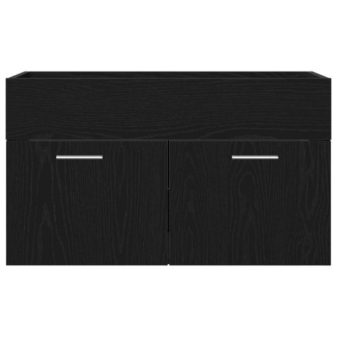 Szafka Łazienkowa z szufladą Czarny Dąb 80 x 38,5 x 46 cm