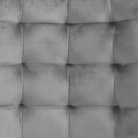 Zestaw krzeseł do jadalni, szary, 2 szt