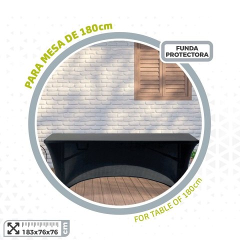 Torba Ochronna Aktive Czarny 183 x 76 x 76 cm Stolik Akcesoria Pojazdy Droga (6 Sztuk)