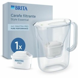 Dzbanek Filtrujący Brita Style Essential Biały Przezroczysty 2,4 L