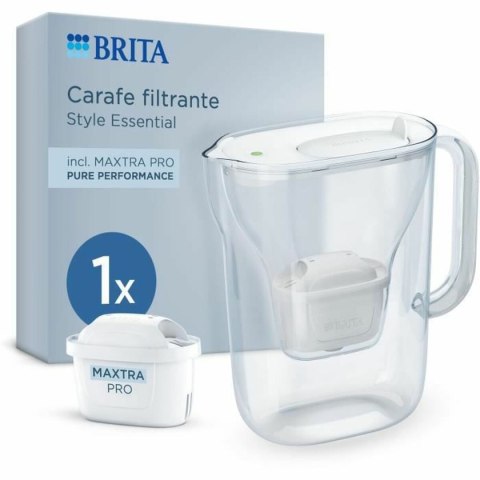 Dzbanek Filtrujący Brita Style Essential Biały Przezroczysty 2,4 L