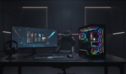 MODECOM OBUDOWA VOLCANO STELLAR PLUS MIDI CZARNA (WYPRZEDAŻ)