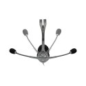 Słuchawki z Mikrofonem Logitech 981-000593 Szary