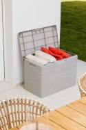 WOODYS Plastikowa skrzynia ogrodowa, 160l jasno szara