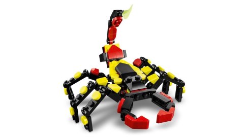 LEGO CREATOR 3w1 31159 Dzikie zwierzęta: niezwykły pająk