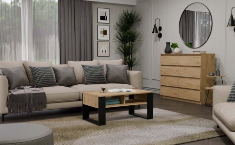 Ława Modern 2P ARTISAN CZARNY