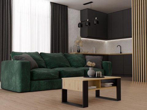 Ława Modern 2P ARTISAN CZARNY