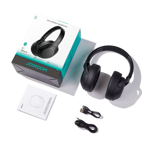 Słuchawki bezprzewodowe J-Head Series JR-JH2 z ANC Bluetooth - czarne