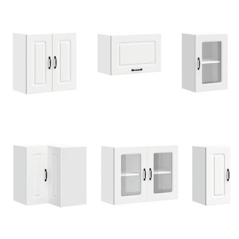 Zestaw szafek kuchennych, Kalmar, 11-częściowy, biała