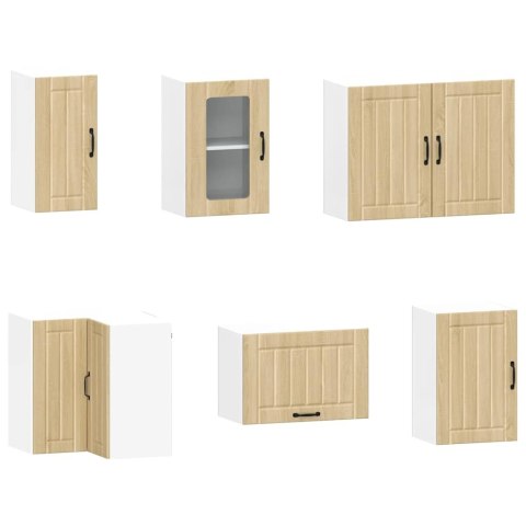 Zestaw szafek kuchennych, Lucca, 11-częściowy, dąb sonoma