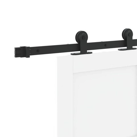 Drzwi przesuwne ORKDAL Biały 86 x 198,5 cm Lite drewno sosnowe