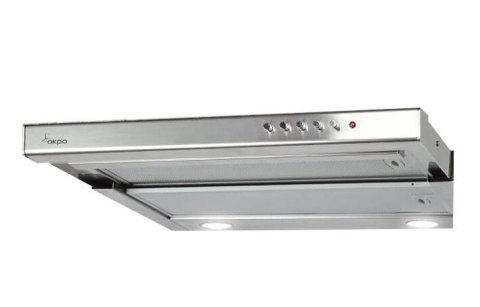 Okap podszafkowy teleskopowy AKPO WK-7 LIGHT 50 INOX (500mm; front stal nierdzewna) (WYPRZEDAŻ)