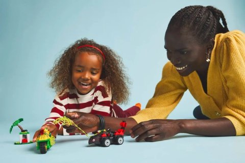 LEGO MARVEL SUPER HEROES 11198 Pościg Spina za Electro w dinopojeździe (WYPRZEDAŻ)