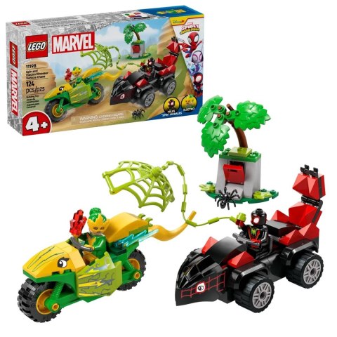 LEGO MARVEL SUPER HEROES 11198 Pościg Spina za Electro w dinopojeździe (WYPRZEDAŻ)