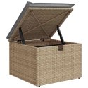 Zestaw Sof na Ogród 8 pcs Beżowy 55 x 62 x 69 cm Polirattan