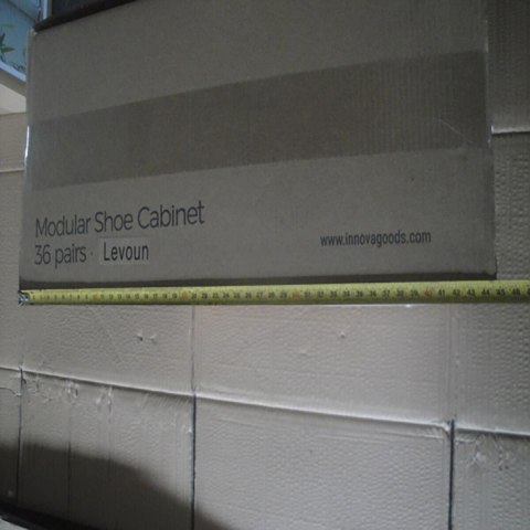 Przenośny modułowy stojak na buty InnovaGoods Biały - 36 par