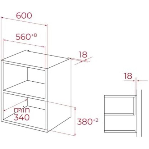 Mikrofalówka z Grillem Teka MSEG825FI 25L 25 L