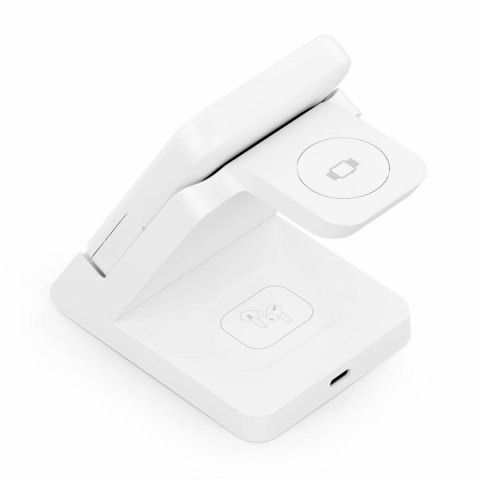 Bezprzewodowa Ładowarka Aisens 4IN1 15WACCS Biały