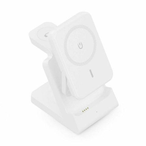 Bezprzewodowa Ładowarka Aisens 4IN1 15WACCS Biały