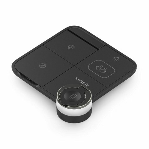 Bezprzewodowa Ładowarka Aisens 4IN1 15WACCS Czarny 15 W 50 W