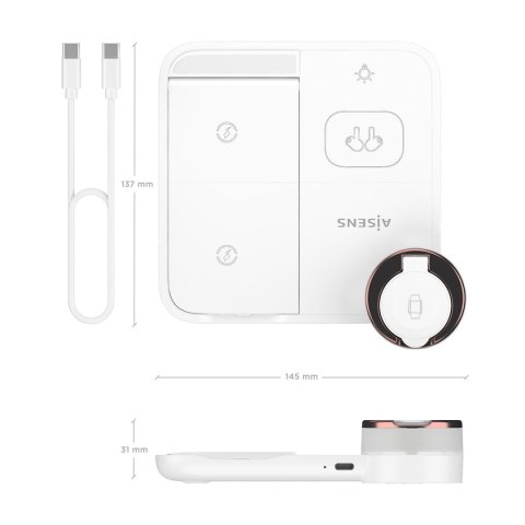 Bezprzewodowa Ładowarka Aisens ASCH-15W4WC061-W