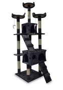 Drapak dla kota w łapki kolor ciemnoszary Duże Drzewko dla kota 170 cm