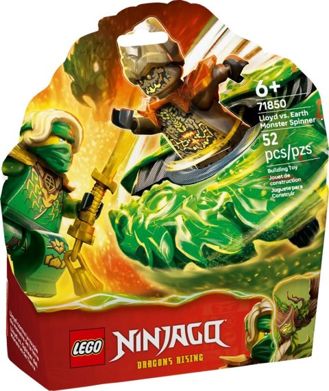 LEGO NINJAGO 71850 Lloyd vs. Elemental Monster Spinner Battle