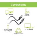TECHLY ADAPTER/KABEL SIECIOWY USB-C NA GIGABIT ETHERNET RJ45 1M
