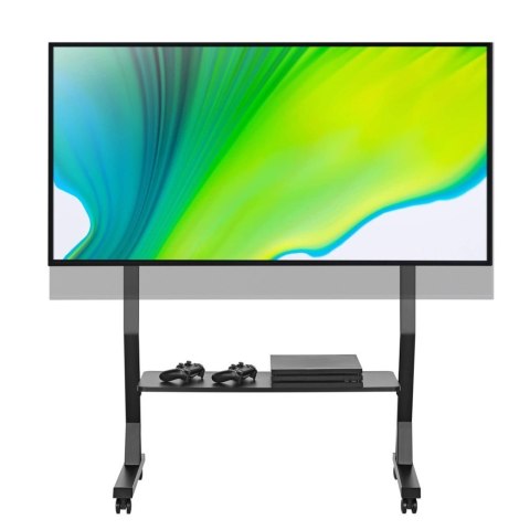 TECHLY STOJAK MOBILNY TV 45-90"KG DO 60KG REGULOWANY PÓŁKA AV