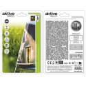 Lampa LED Aktive Ściana Zewnętrzny Plastikowy (12 Sztuk)