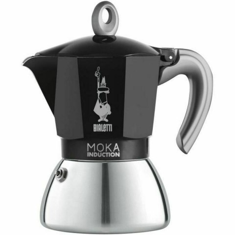 Włoska Kafeterka Bialetti 0006936/NP Czarny Szary Metal Aluminium
