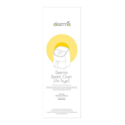 Frytkownica beztłuszczowa Deerma KZ100 1000W