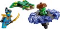 LEGO NINJAGO 71849 Nya vs. Elemental Monster Spinner Battle