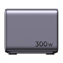 Ładowarka sieciowa UGREEN CD333 Nexode, USB + 4x USB-C, GaN, 300W + kabel USB-C 240W (czarny)