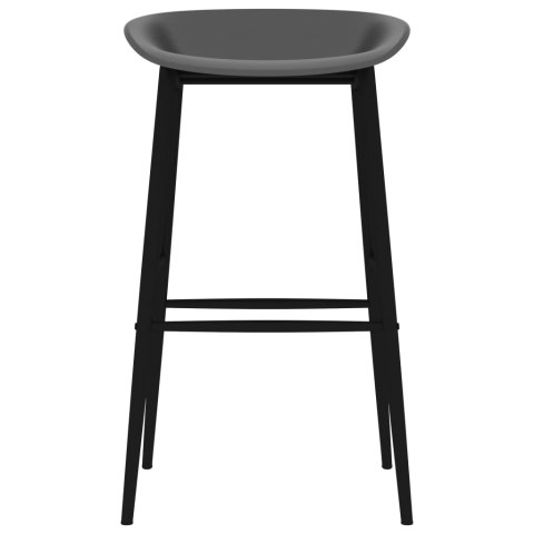 7-częściowy zestaw mebli barowych, biało-szary