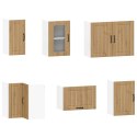 Zestaw szafek kuchennych, Kalmar, 11-częściowy, dąb artisan