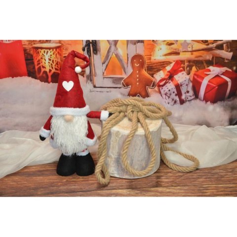 SKRZAT GNOM ŚWIĄTECZNY NA TELESKOPACH 25x15x60-75CM