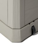 WOODYS Plastikowa skrzynia ogrodowa 280l jasno szara