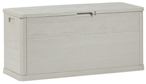 WOODYS Plastikowa skrzynia ogrodowa 280l jasno szara