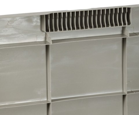 WOODYS Plastikowa skrzynia ogrodowa 280l jasno szara