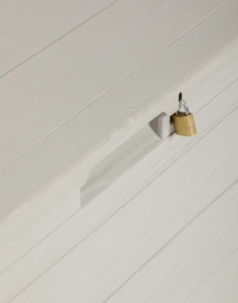 WOODYS Plastikowa skrzynia ogrodowa 280l jasno szara