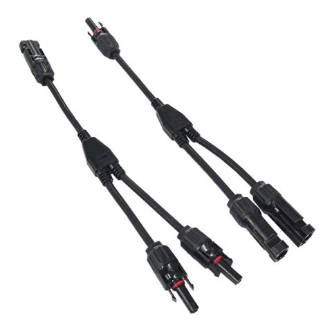 Kabel EcoFlow do połączenia równoległego paneli fotowoltaicznych MC4 30cm