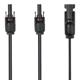 Kabel EcoFlow do połączenia równoległego paneli fotowoltaicznych MC4 30cm