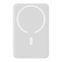 Powerbank magnetyczny Baseus Magnetic Mini 10000mAh, USB-C 20W MagSafe (biały)
