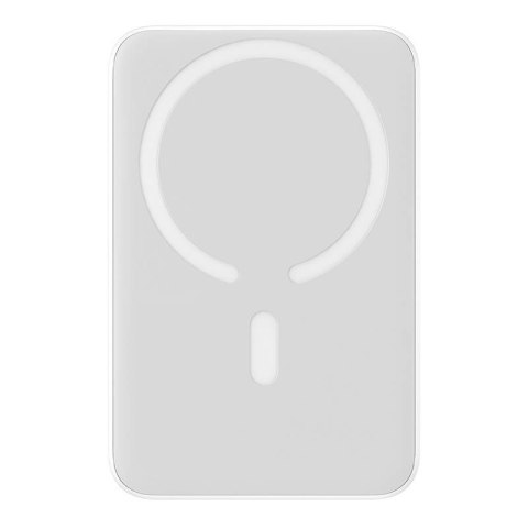 Powerbank magnetyczny Baseus Magnetic Mini 10000mAh, USB-C 20W MagSafe (biały)
