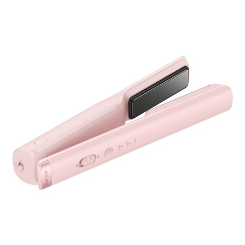 Prostownica do włosów Dreame Glamour bezprzewodowa (różowa)