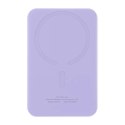 Magnetyczny mini powerbank Baseus 5000mAh 20W (fioletowy)