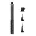 Metalowy uchwyt selfie Puluz 110 cm do kamer sportowych (m.in Osmo Action 5 Pro, Insta360 X5 / X4 / X3)