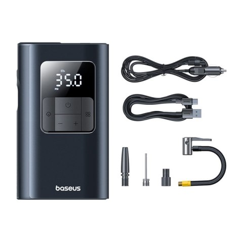 Pompka Baseus PrimeTrip VA1 2w1 z latarką czarna