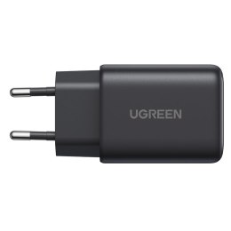 Ładowarka sieciowa Ugreen X527, 45W, GaN, USB + 2x USB-C (czarna)